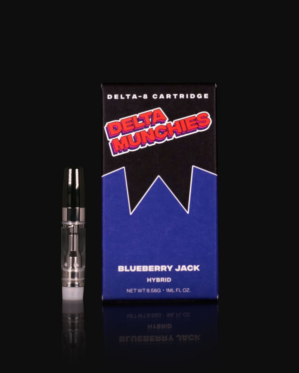 Blueberry Jack 1G Delta 8 Cart Delta Munchies